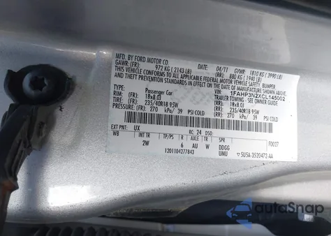 2012 Ford Focus Titanium из США, поврежденный, VIN 1FAHP3N2XCL145002